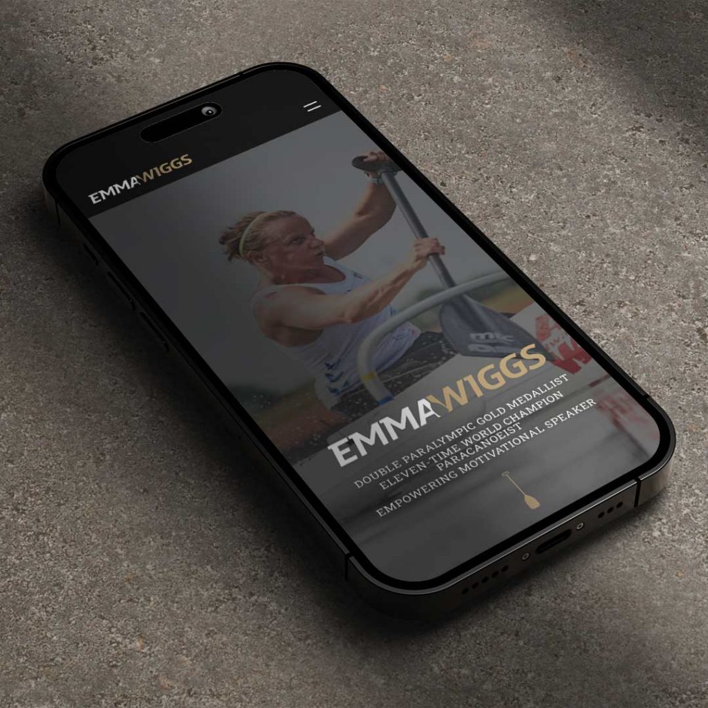 Brand Refresh for Paralympic Champion Emma Wiggs MBE - 100AND10%
